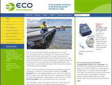 Tablet Screenshot of ecoenvironmental.com.au